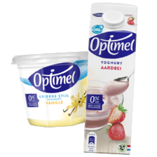 Optimel kwark of yoghurt